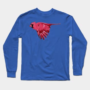 Watercolor Cardinal 3 Long Sleeve T-Shirt